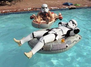 storm troopers takin er easy