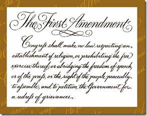 first amendment
