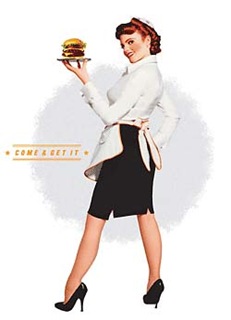 hamburger lady