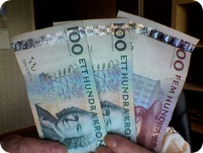 swedish kronor