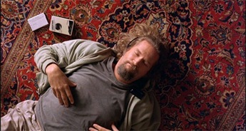 the dude on the rug