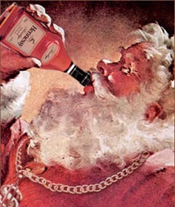 drunk santa