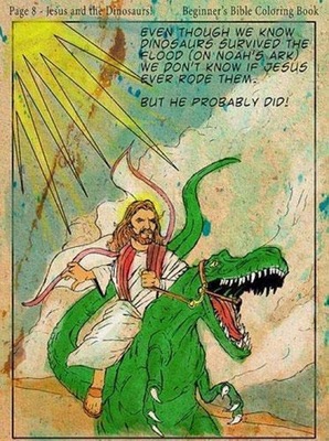 jesusridesadinosaur