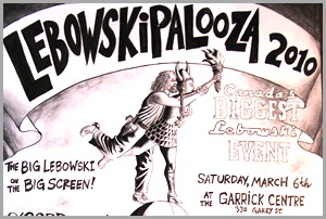 lebowskipalooza flyer