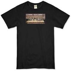 last supper tee black