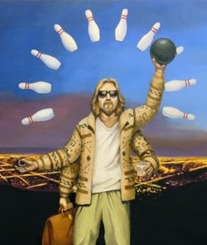 GA The Big Lebowski Stay out of Malibu David Eichenberger