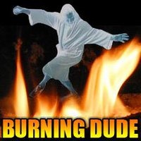 burning dude