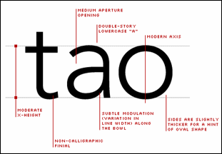 tao-typography