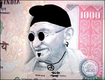 gandhi dude