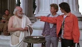 bill and ted and socrates
