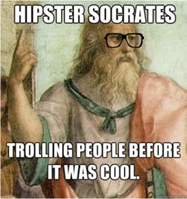 hipster socrates