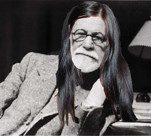 freud long hair